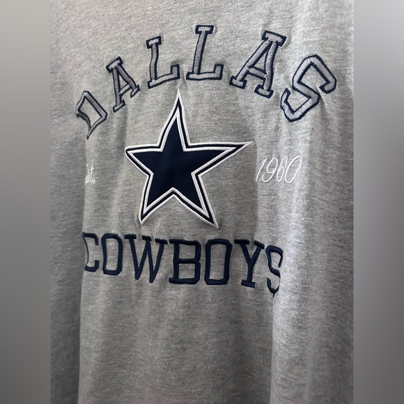 Vintage Dallas Cowboys Long Sleeved T shirt - Large Unisex - Picture 5 of 8